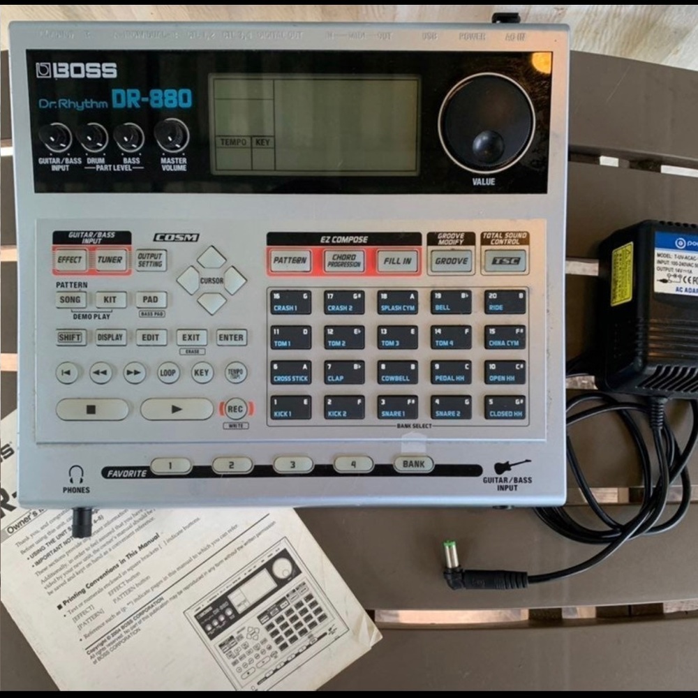 Boss DR-880 Dr. Rhythm Drum Machine